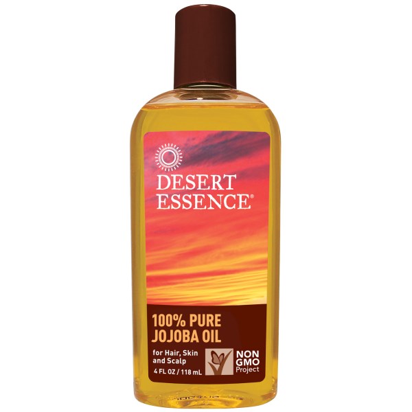 JoJoba Oil from Desert Essence is an effective moisturizer for the hair, scalp, and skin, and is gentle enough for even the most sensitive skin..